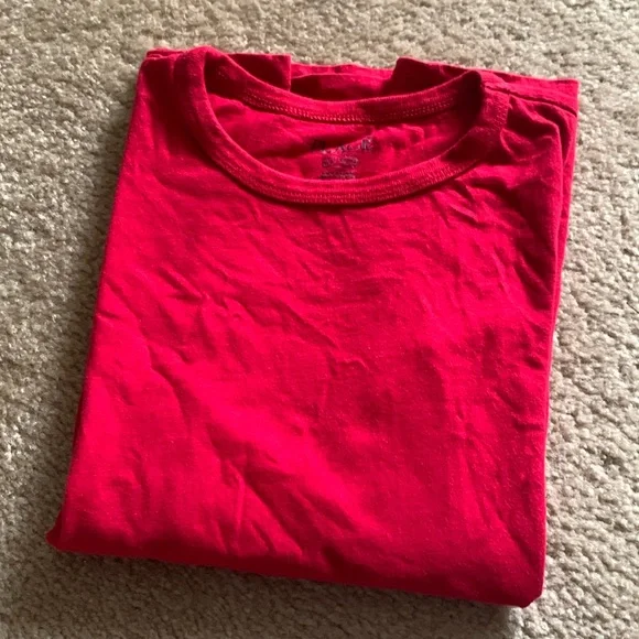 Red Short Sleeve Tee Large (10/12) The Children’s Place - Picture 1 of 3